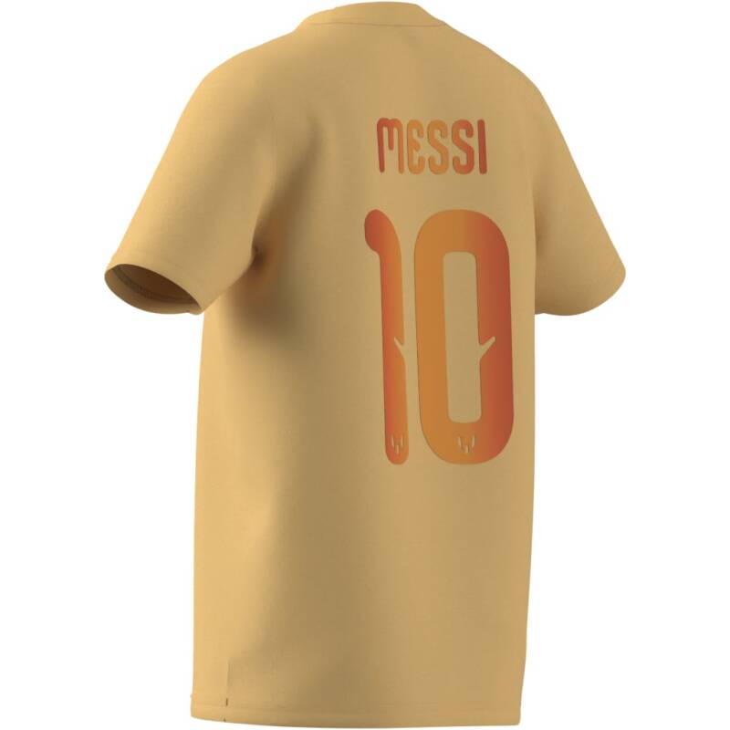 Adidas Messi Name&Number Graphic Sarı Çocuk Tshirt - 4