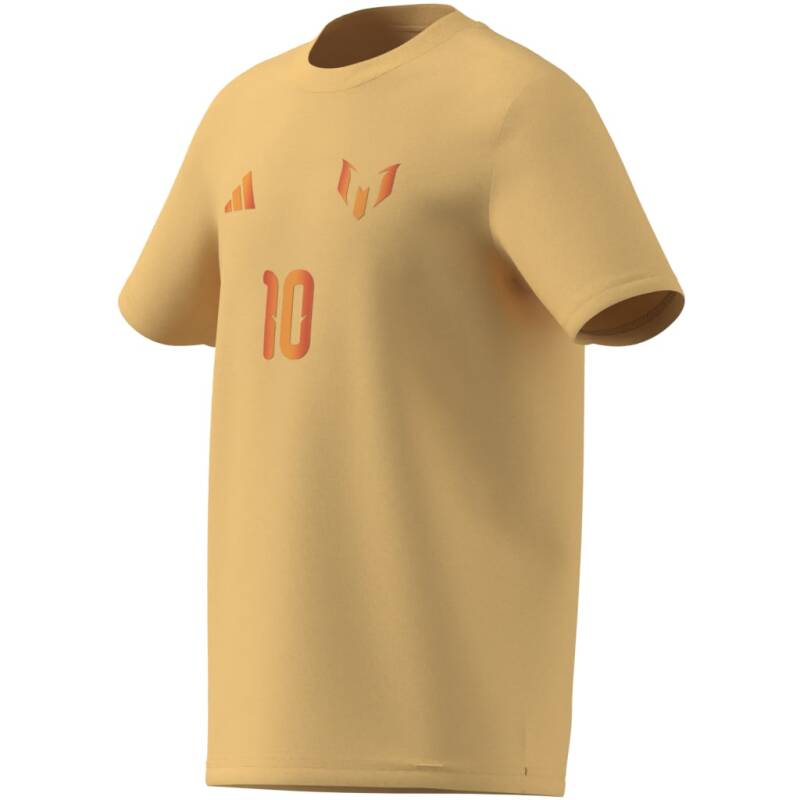 Adidas Messi Name&Number Graphic Sarı Çocuk Tshirt - 6