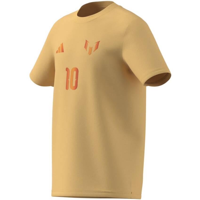 Adidas Messi Name&Number Graphic Sarı Çocuk Tshirt - 6