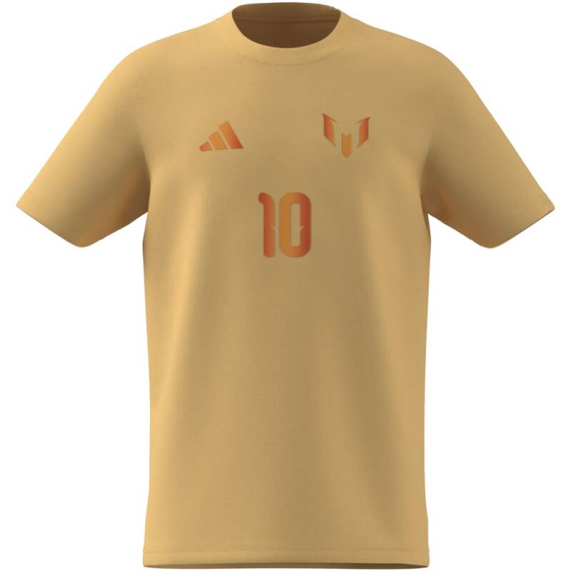 Adidas Messi Name&Number Graphic Sarı Çocuk Tshirt - 12