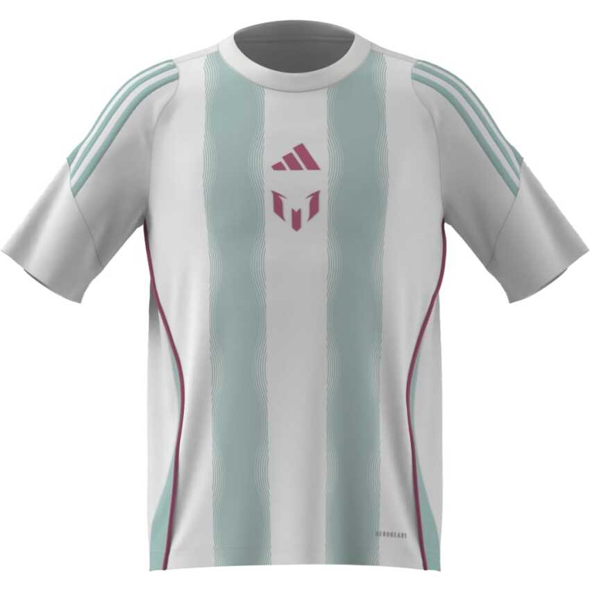 Adidas Messi Training Beyaz Çocuk Forma - 9