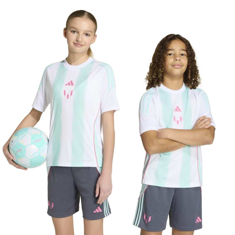 Adidas Messi Training Beyaz Çocuk Forma - 6