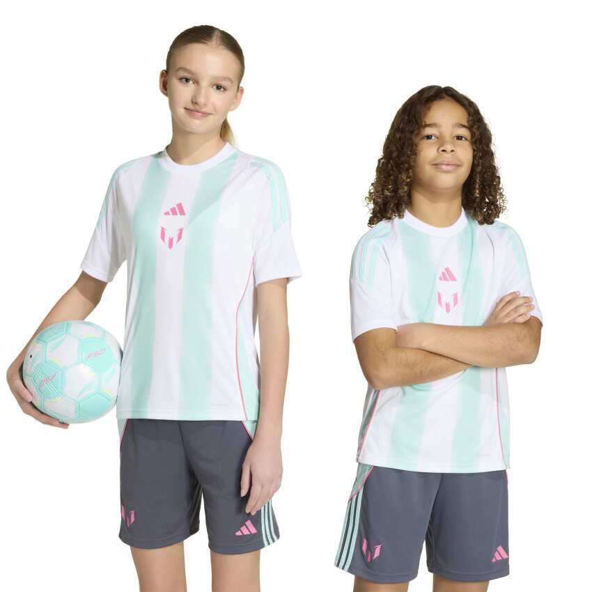 Adidas Messi Training Beyaz Çocuk Forma - 6