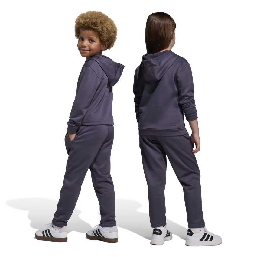 Adidas Minecraft Training Jogger Antrasit Çocuk Eşofman Takımı - 5