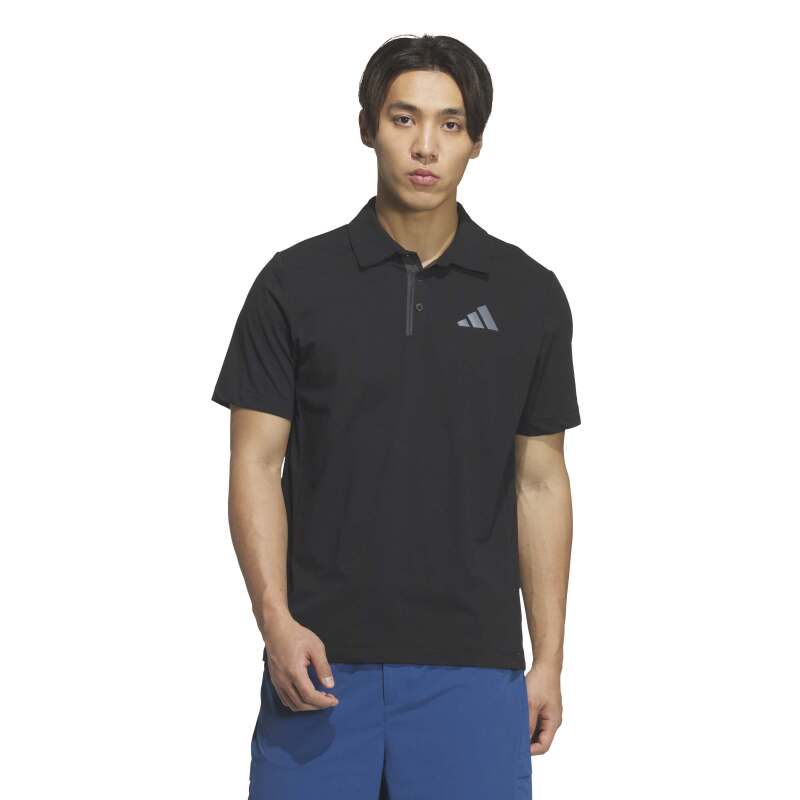 Adidas Multi Kısa Kollu Siyah Erkek Polo Tshirt - Adidas