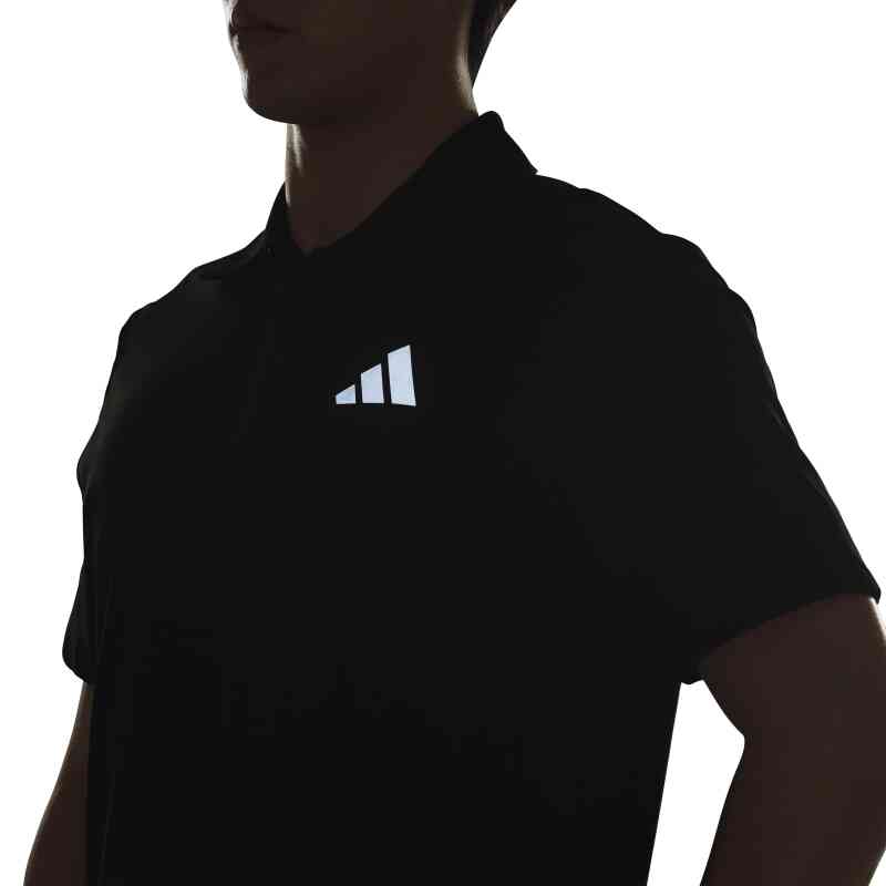 Adidas Multi Kısa Kollu Siyah Erkek Polo Tshirt - 5