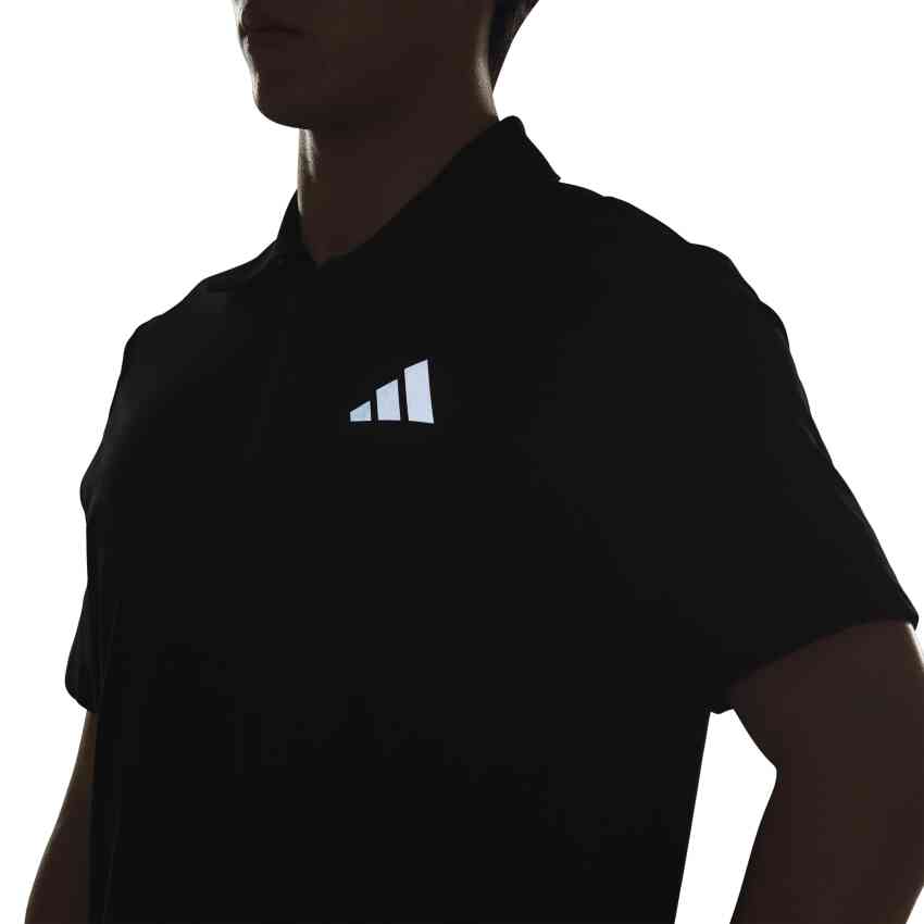 Adidas Multi Kısa Kollu Siyah Erkek Polo Tshirt - 5