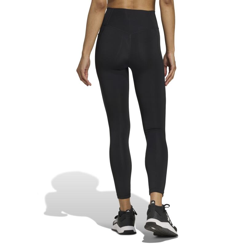 Adidas Optime Essentials Ön Dikişsiz 7/9 Siyah Kadın Tayt - Adidas (1)