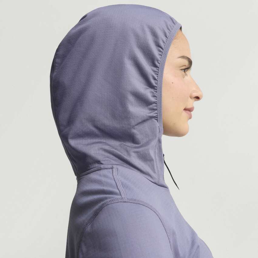 Adidas Own The Run Winterized Half-Zip Mor Kadın Sweatshirt - 13