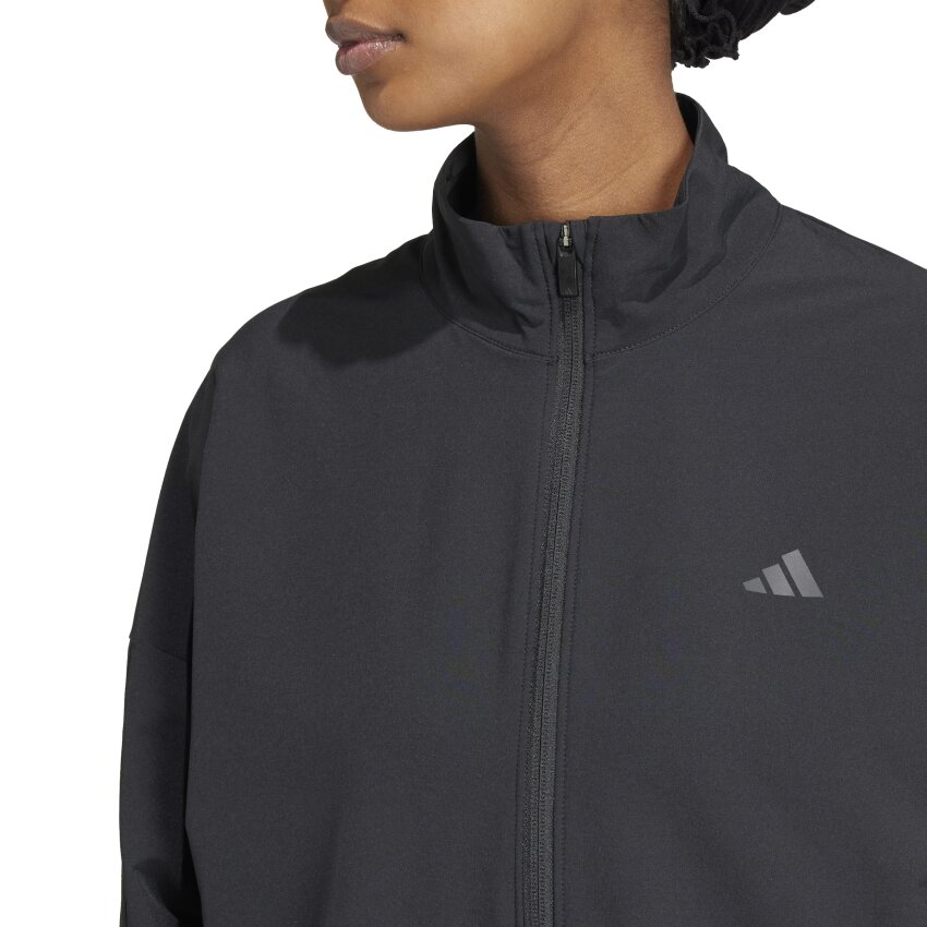 Adidas Pacer All Gym Tonal 3-Stripes Woven Fermuarlı Kadın Eşofman Üstü - 6