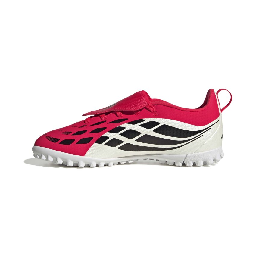 Adidas Predator Club Katlanır Dilli Elastik Bağcıklı Kırmızı Çocuk Halı Saha Ayakkabısı - 2