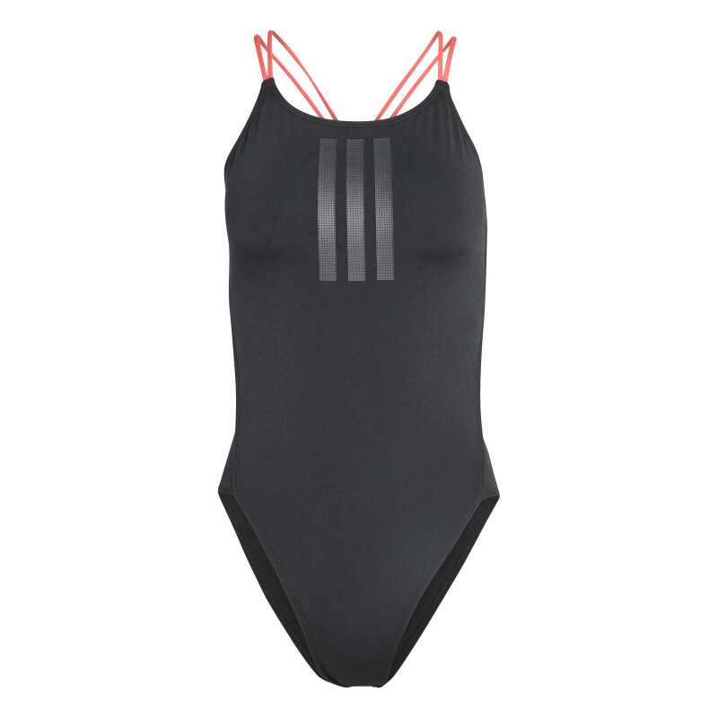Adidas Ripstream 3-Stripes Tie Back Siyah Kadın Mayo - 6