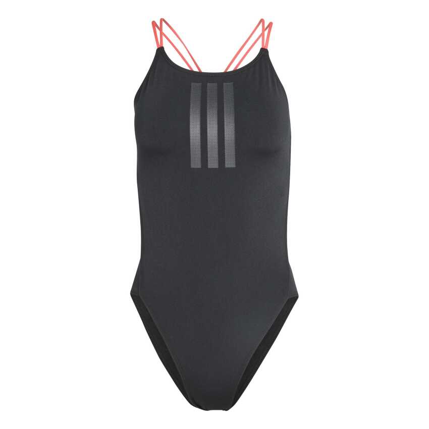 Adidas Ripstream 3-Stripes Tie Back Siyah Kadın Mayo - 6