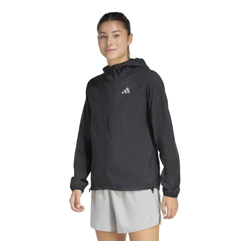 Adidas Run Essentials Siyah Kadın Eşofman Üstü - Adidas