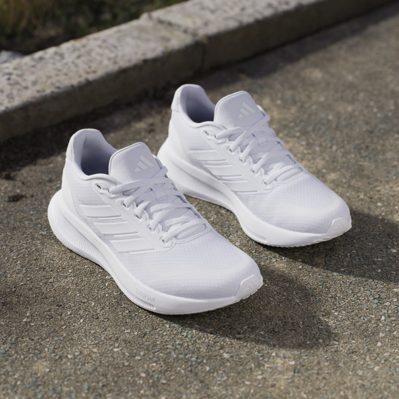 Adidas Runfalcon 5 W Beyaz Kadın Koşu Ayakkabısı - 14