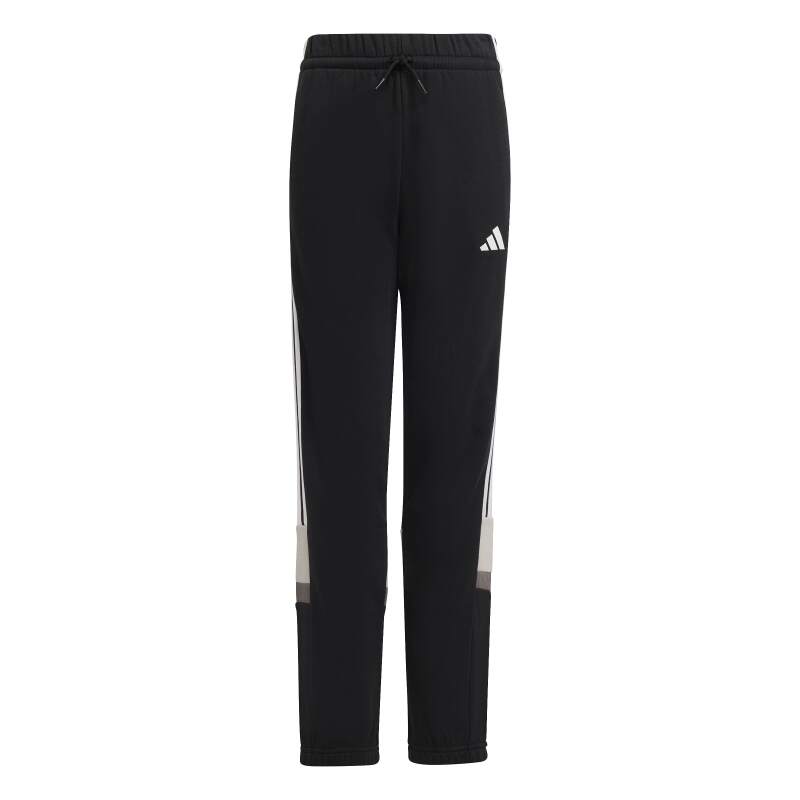 Adidas Seasonal Essentials Tiberio 3 Stripes Siyah Çocuk Eşofman Altı - 3