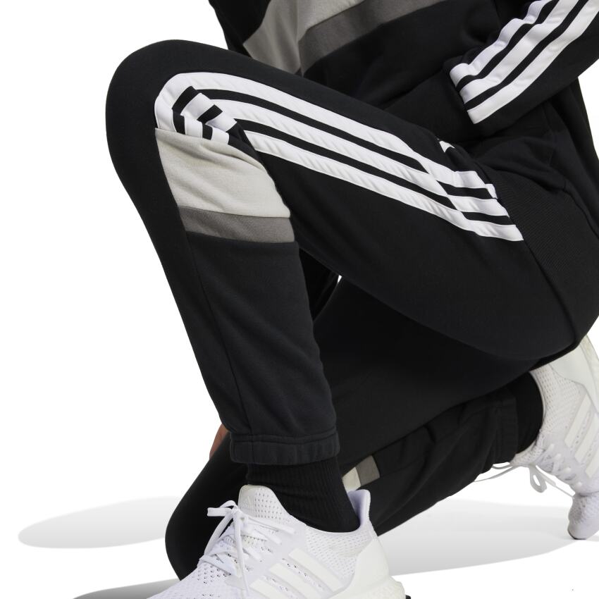 Adidas Seasonal Essentials Tiberio 3 Stripes Siyah Çocuk Eşofman Altı - 6