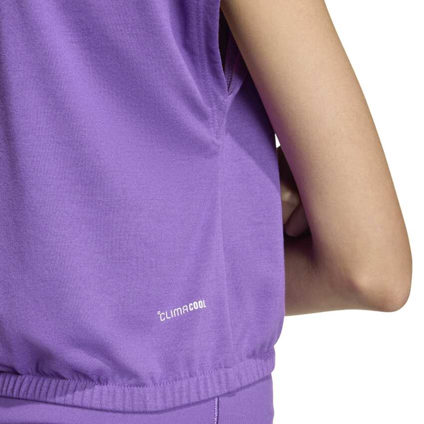 Adidas Seasonals Collegiate Typography Mor Çocuk Tshirt - 6