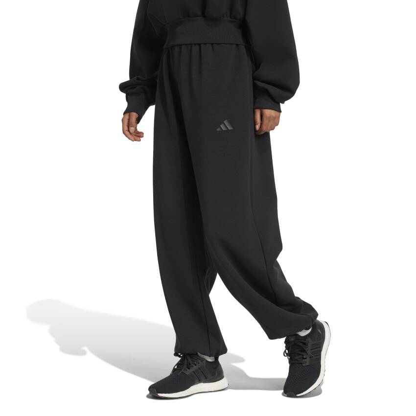 Adidas Soft Lux Bol Siyah Kadın Eşofman Altı - 1