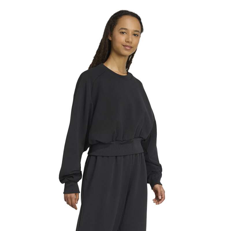 Adidas Soft Lux Bol Siyah Kadın Sweatshirt - 3