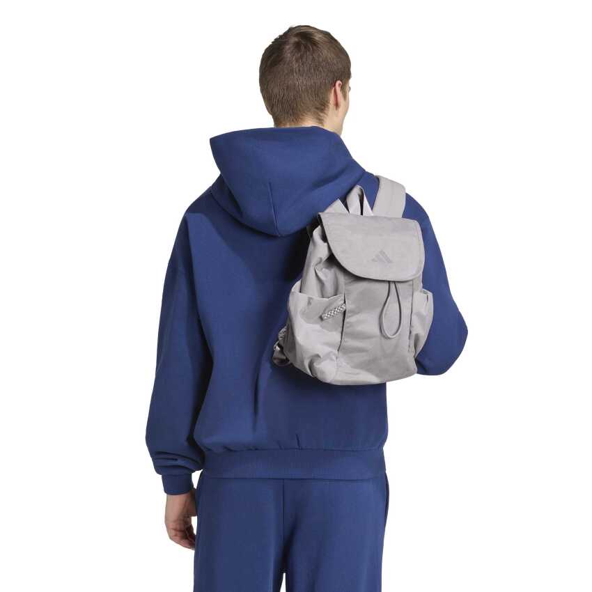 Adidas Soft Lux Flapbp Gri Unisex Sırt Çantası - 7