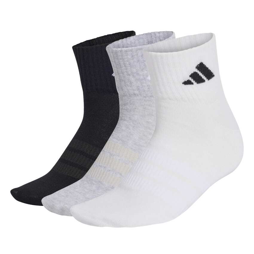 Adidas Sportswear Bilek Boy 3 Çift Renkli Unisex Çorap - 1