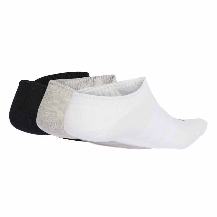 Adidas Sportswear Görünmez Çorap 3 Çift Renkli Unisex Çorap - 2
