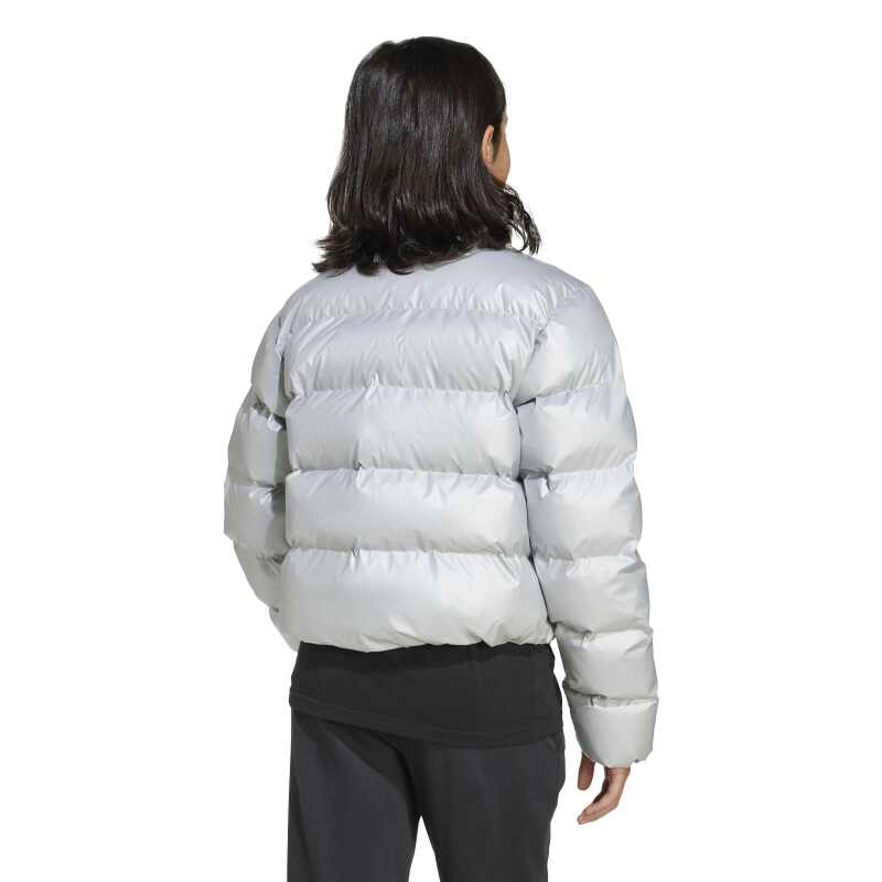 Adidas Synthetic Down Glam Gri Çocuk Mont - Adidas (1)