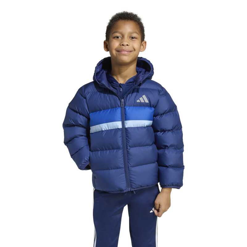 Adidas Synthetic Down Mavi Çocuk Mont - Adidas
