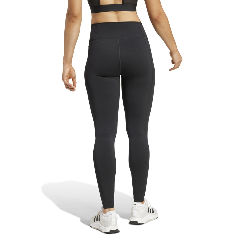 Adidas Train Essentials Big Logo Full-Length Siyah Kadın Tayt - 2