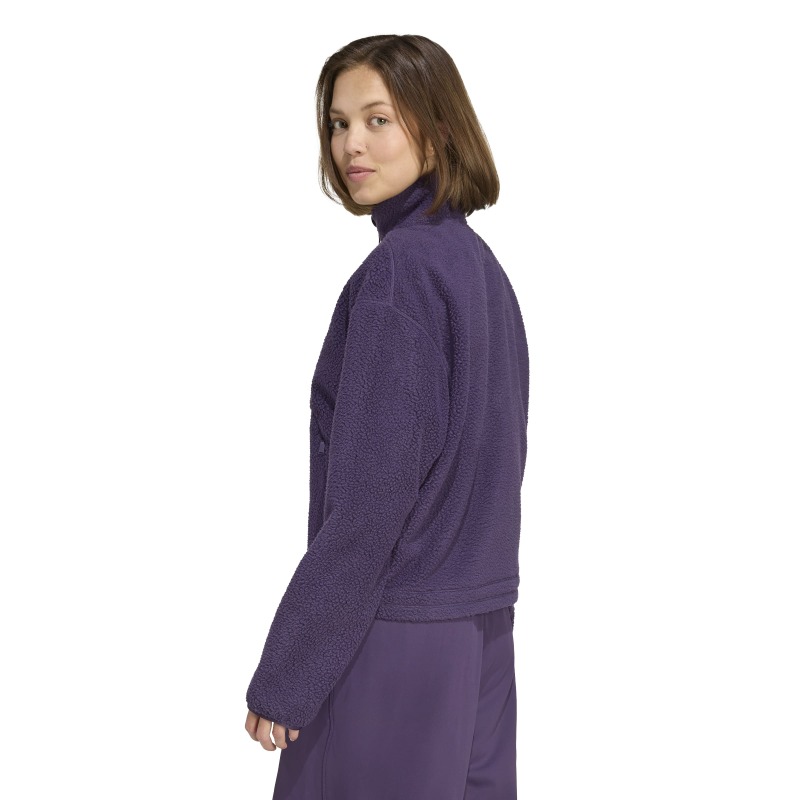 Adidas W Ct Fleece Hz Mor Kadın Polar - Adidas (1)