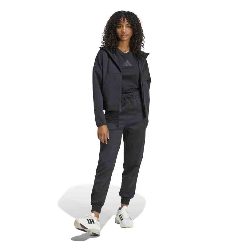 Adidas W Z.N.E. Fz Siyah Kadın Eşofman Üstü - 4