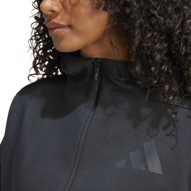 Adidas W Z.N.E. Fz Siyah Kadın Eşofman Üstü - 5
