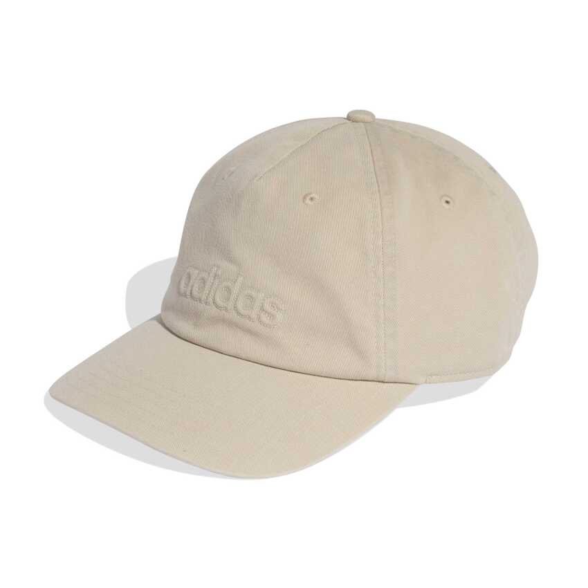 Adidas Washed Dad Bej Unisex Şapka - 1