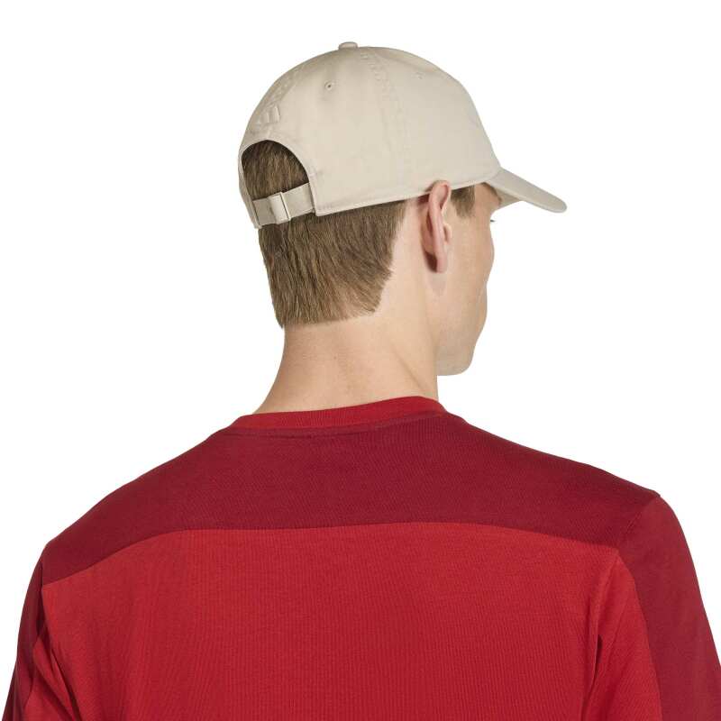 Adidas Washed Dad Bej Unisex Şapka - 5