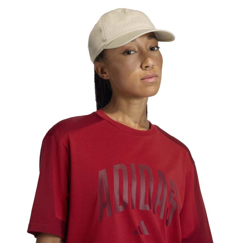 Adidas Washed Dad Bej Unisex Şapka - 6
