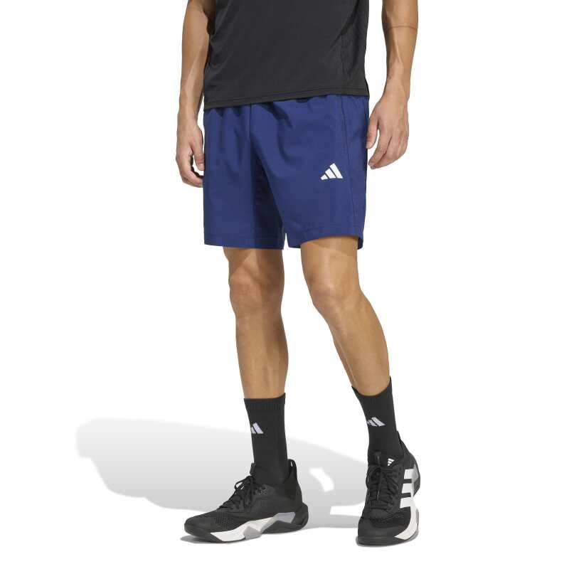 Adidas Workout Essentials Base Dokuma Mavi Erkek Şort - Adidas