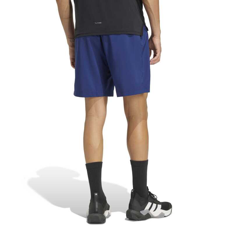 Adidas Workout Essentials Base Dokuma Mavi Erkek Şort - Adidas (1)