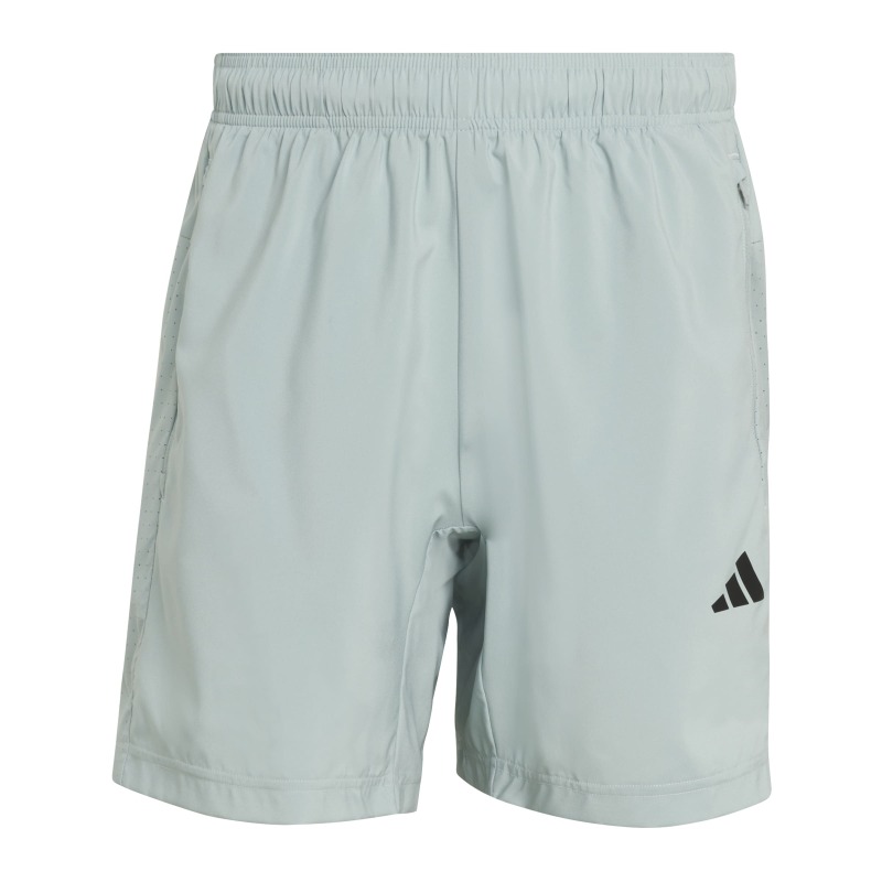 Adidas Workout Essentials Base Dokuma Yeşil Erkek Şort - 7