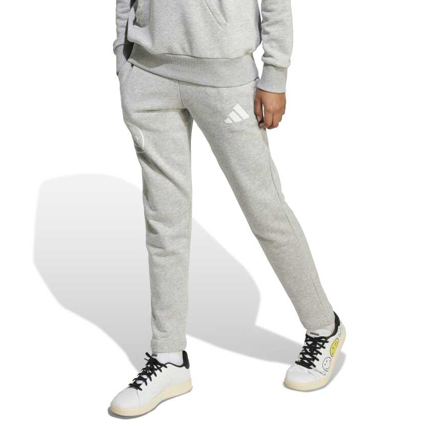 Adidas x Smileyworld Gri Çocuk Eşofman Altı - 1