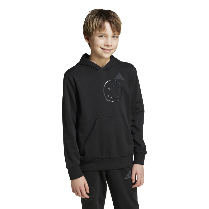 Adidas X Smileyworld Siyah Çocuk Sweatshirt - 1