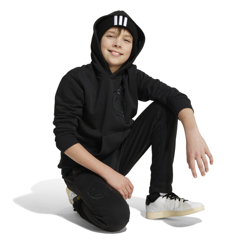Adidas X Smileyworld Siyah Çocuk Sweatshirt - 5