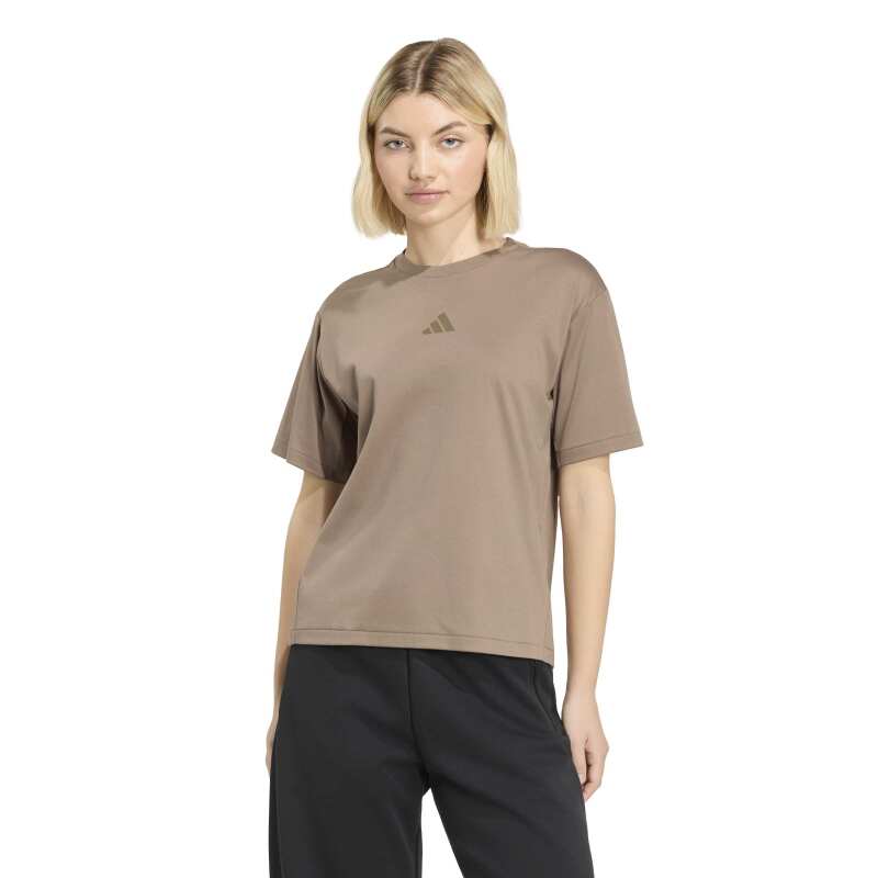 Adidas Z.N.E. Haki Kadın Tshirt - Adidas
