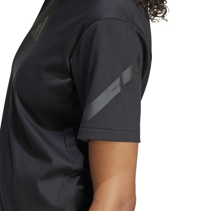 Adidas Z.N.E. Siyah Kadın Tshirt - 5