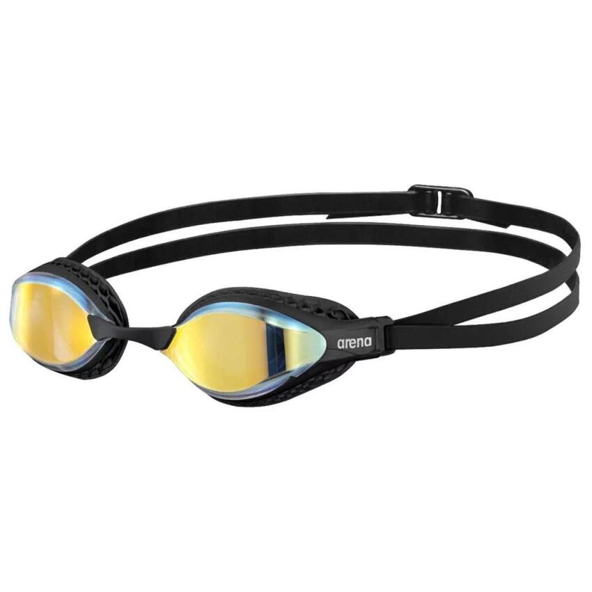 Arena Air-Speed Mirror Sarı-Siyah Unisex Yüzücü Gözlüğü - 1