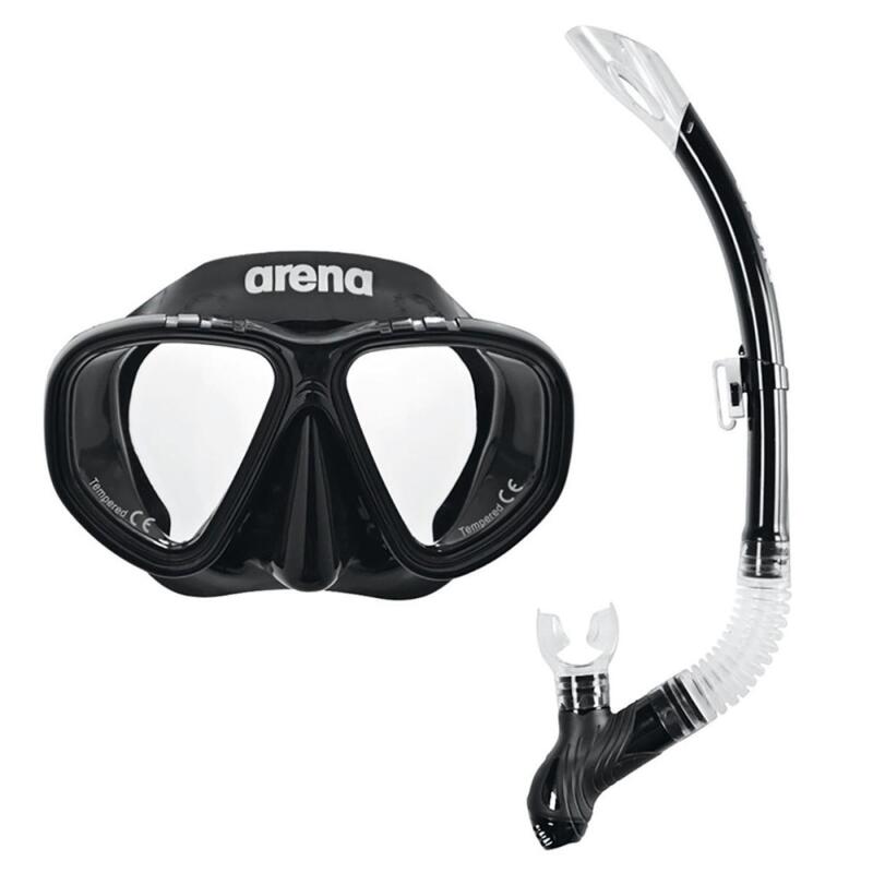Arena Premium Set Siyah Unisex Şnorkel - Arena