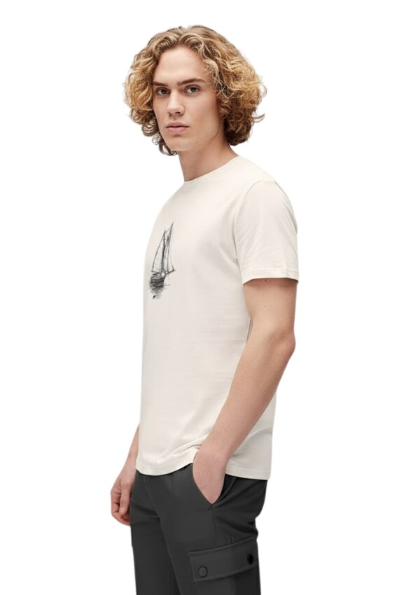 Bad Bear Art Of Journey Beyaz Erkek Tshirt - 2