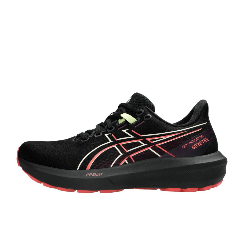 Asics GT-1000 15 GTX Siyah-Gri Kadın Koşu Ayakkabısı - 2