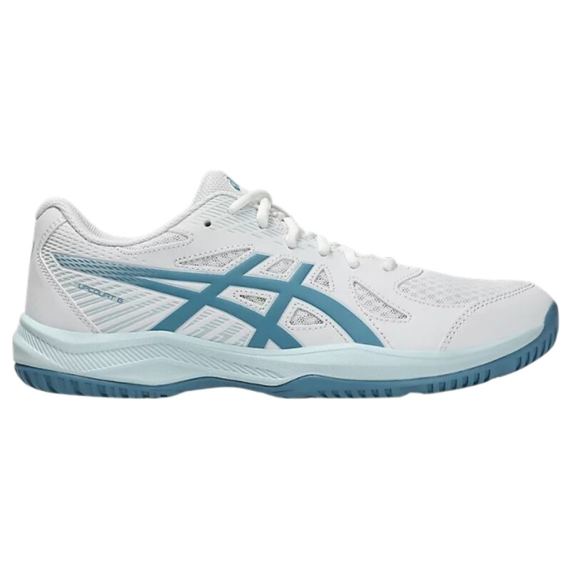 Asics Upcourt 6 Beyaz Erkek Voleybol Ayakkabısı - Asics