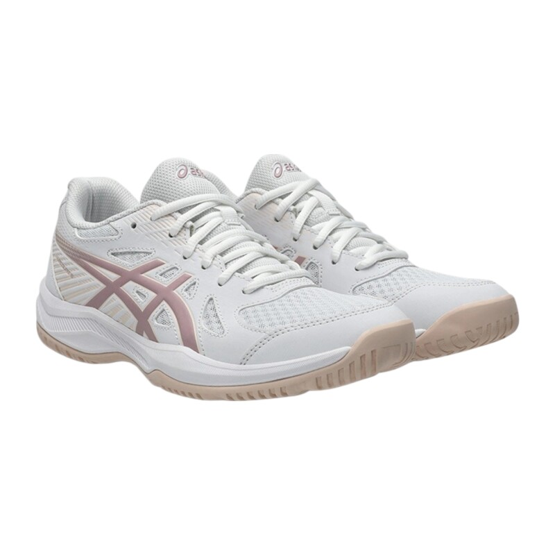 Asics Upcourt 6 Beyaz Kadın Voleybol Ayakkabısı - 3